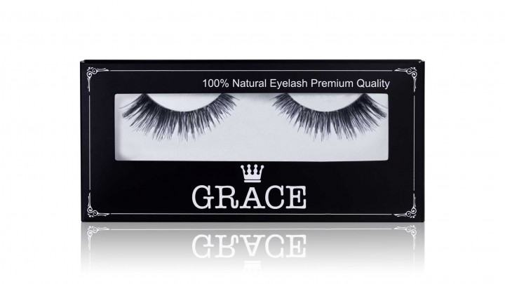 ถ่ายภาพสินค้าขนตาปลอม Grace