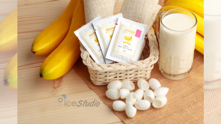 ถ่ายภาพสินค้า Banana milk Powder