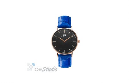 ถ่ายภาพสินค้านาฬิกาบนฉากขาว Danube Stream