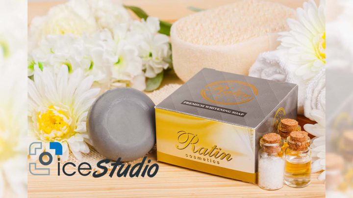 ถ่ายภาพสินค้าพร้อมของประกอบฉาก Ratin Cosmetic