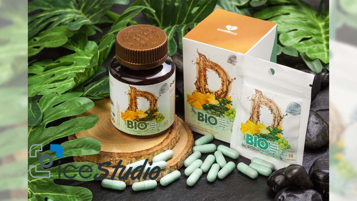 ถ่ายภาพสินค้าพร้อมของประกอบฉาก D-Bio