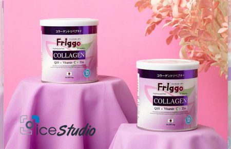 ถ่ายภาพสินค้าพร้อมของประกอบฉาก Friggo