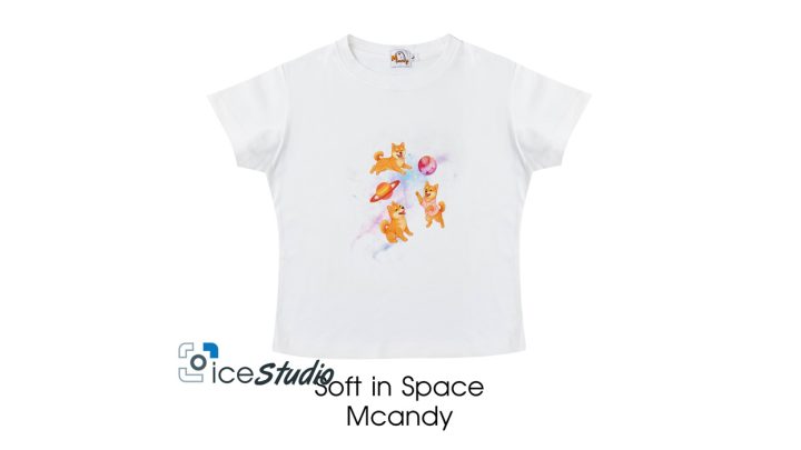 ถ่ายภาพสินค้า เสื้อผ้าเด็ก Mcandy คอลเลกชัน Soft in Space